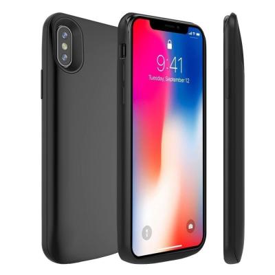 China Caso de alta calidad del banco del poder del teléfono móvil del powerbank de la cubierta de batería 4500mah del OEM para la caja del teléfono del iphone con construido en batería en venta