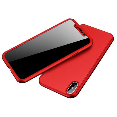 China La cubierta al por mayor de la caja del teléfono celular de la fábrica para el iphone x 10 encajona, caja protectora llena del teléfono 360 para el iphone 10 en venta