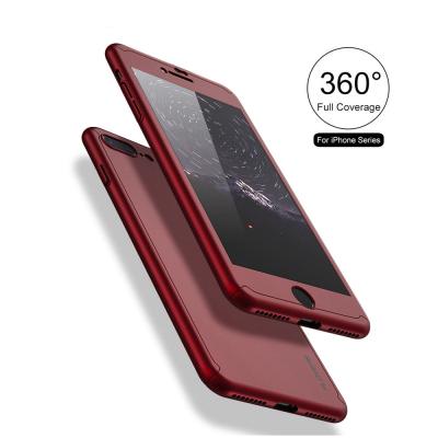 China 2018 Luxury Hard Plastic Case for iPhone 6 6S 7 Back Full Cover 3 in 1 Removable Mobil Cell Phone Case for iPhone 8 for sale