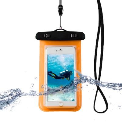 China 2018 heiße Verkaufs-wasserdichte Taschen-treibende Wasser-Sport-wesentliche Handy-Tasche für Sport-im Freien Telefon-wasserdichte Tasche zu verkaufen