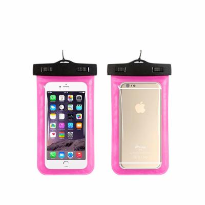 China 2018 Wholesale price waterproof phone case for iPhone 9 PVC waterproof phone bag for iPhone 9P waterproof phone pouch for sale