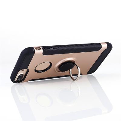 China Christmas Gift OEM Customized ring holder mobile phone protection case for iPhone Xs Max for LG Q7 for sale