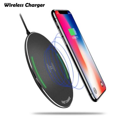 China For Iphone 8 fast charge Qi Wireless charger phone charging pad Wireless Charger For Iphone 8/X for sale