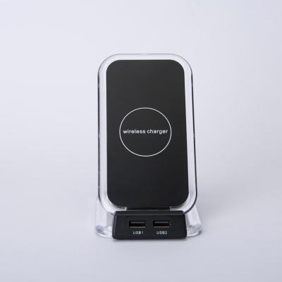 China Cell Phone Charger Qi Wireless Charger Stand for Samsung for iPhone 8/x for sale