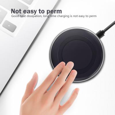 China Hot selling Qi wireless charger fast for iphone X mobile cell phone wireless charger for sale