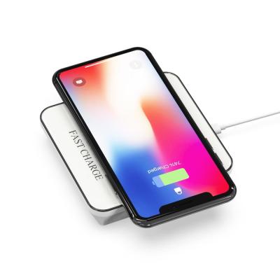 China Factory Wireless Charger with LED Light for iPhone Wireless Charger Power Bank for sale