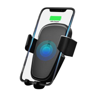 China 2019 Universal Wireless Magnetic Car Charger QI Standard 9V 1.8A Wireless Car Charger for sale