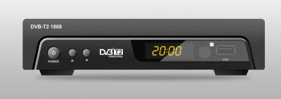 Κίνα Πλήρης ψηφιακός επίγειος δέκτης dvb-T2 HD 1080p με την αναπαραγωγή ήχου πολυμέσων προς πώληση