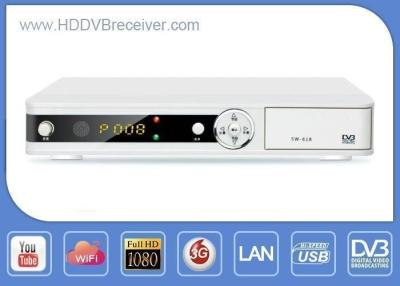 Chine Plein HD DVB S2 Digital décodeur de vidéo du récepteur satellite H.264 de la G-partie 1080i à vendre