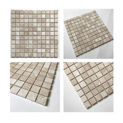 China CLASSIC Natural Mosaic Tile Bathroom and Kitchen Backsplash Tile Stone Mosaic Marble Mosaic for sale