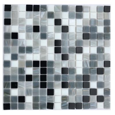 China CLASSIC crystal glass mosaic tile wall panel swimming pool mosaic bathroom and kitchen backsplash mosaic for sale