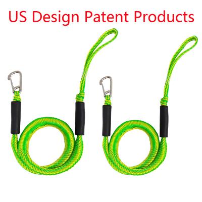 China Bigant Bungee Dock Line High Tensile Boat Marine Mooring Rope With Hang Loop for sale