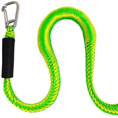 China PP+PE Boat Tow Rope Tube Towable Rope Quick Connector with Resin Solid Super Hard Connector, Water Towable Tubes Rope Connector for sale