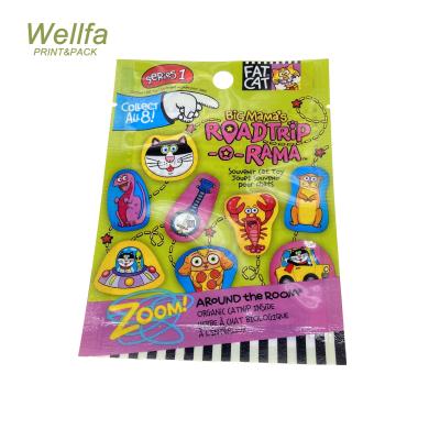 China 3 Side Seal Disposable Pouches Sample Sachet Custom Candy Packaging Plastic Bags China for sale