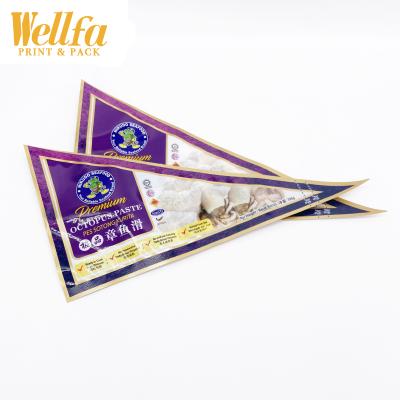 China Logo Printing Vacuum Seal Disposable Rice/Meat/Beans Packaging Bag for sale