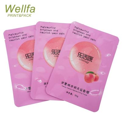 China Cosmetic Barrier Heat Seal Foil Sachet Sample Packaging for sale