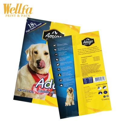 China 5KG Barrier Customized Logo Package Plastic Pet Food Bag for sale