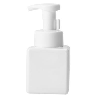 China BEAUTY PACKAGING Square Shape Hand Wash Liquid Soap Plastic Foam Bottle 400ml for sale