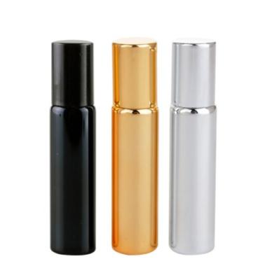 China Personal Care Essential Oil Gold Roller Bottle 10ml 5ml for sale