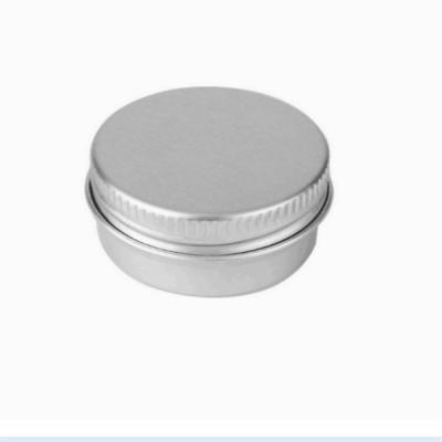 China 15ml Cosmetic Aluminum Container 40*18mm Tin With Screw Lid for sale