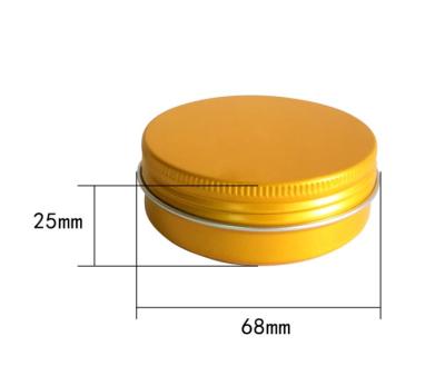 China Personal Care 60ml 2oz 2oz Aluminum Tin For Body Care Aluminum Cosmetic Jar for sale