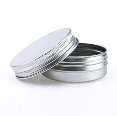 China Personal Care 100ml Aluminum Jar With Lid for sale