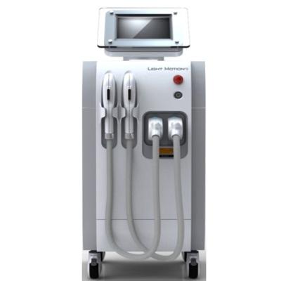 China Safety Pain Free IPL SHR Hair Removal Machine Smooth Wrinkles 2 Handpieces for sale