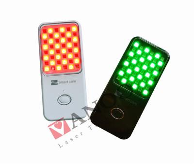 China Portable Mini Acne Treatment Machine With Pdt Red And Green Led Light for sale