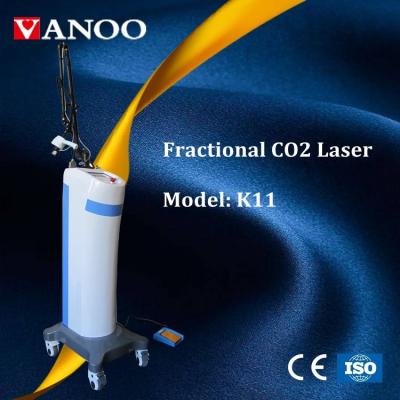 Cina La metropolitana del laser di vetro di CO2/macchina frazionaria laser di CO2 migliora la trascuratezza/Photoaging della pelle in vendita