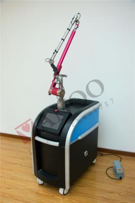 China Skin Tightening Acne Scar Removal Laser Machine , Mobile Tattoo Removal Machine for sale