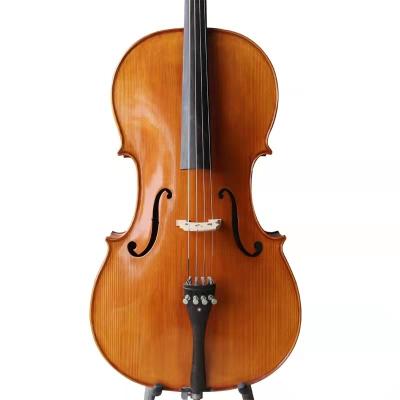 China Pure Handmade Flawless Wooden Cello Beginners Are Suitable For Playing High-Grade Cello for sale