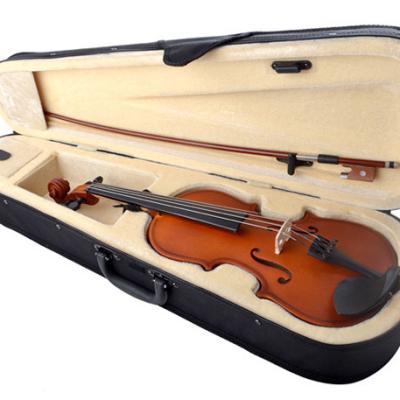 China Professional Spruce Wood Adult Violin 4/4 Full Size Solid Wood Violin With Case for sale