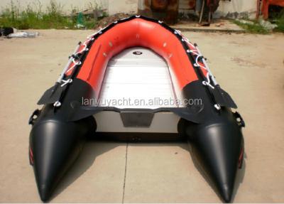 China Wholesale CE 4.7m PVC Rescue 10persons Inflatable Boat With Wheel for sale