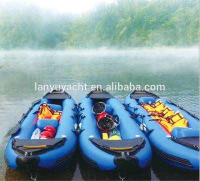 China 0.9mm PVC Canoe Kayak Inflatable For 2 Person for sale