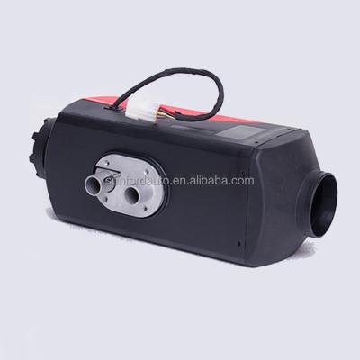 China Factory Price 12V 24V 2KW 38.5cm*17*14.2cm Automatic Air Heater With Remote Controller For Truck Caravan Parking Diesel Built-in Air Heater for sale