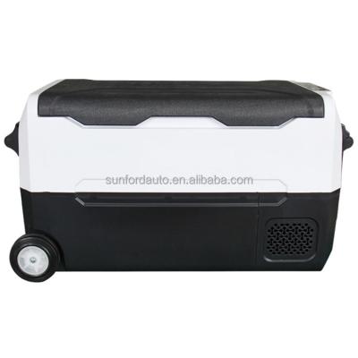 China COMPRESSOR factory direct sale DC 12/24v transport car fridges portable fridge for driving or outdoor party car fridges for sale