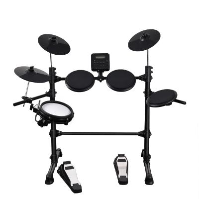 China Wholesale Type 0-5 Drums 3 Cymbals Drum Set Percussion Brand Kid Electronic Reverb Kid Drum for sale