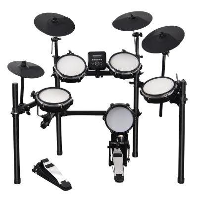 China Type 0-5 Best Price 4 Cymbal Trap Drum Double Pedal 5 Reverb Drums Brand Electronic Drum Set for sale