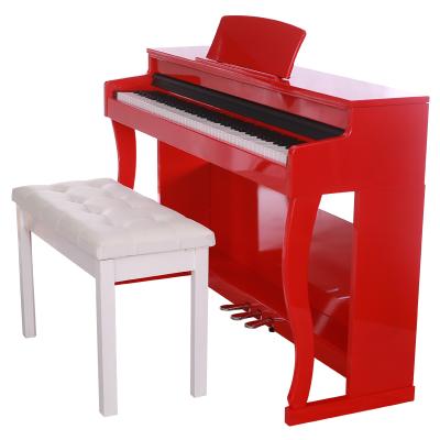 China Grande Grand Piano Digital Hammer Action Digital Piano Manufactures Music Keyboard for sale