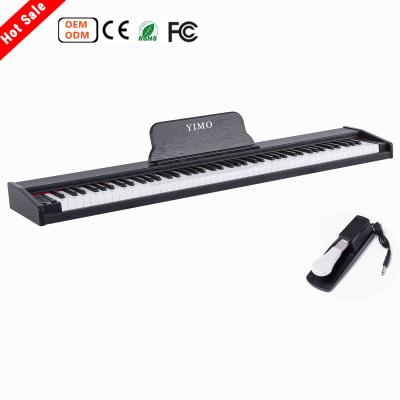 China Digital 88keys Electronic Musical Instrument Standard Keyboard Portable Digital Piano Ready To Ship for sale