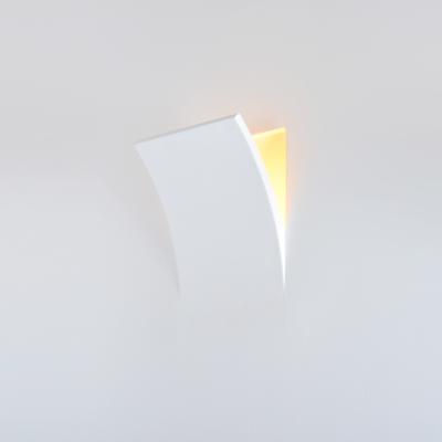 China Modern Gypsum Plaster Gesso Led Wall Panels Light Modern Wall Led Lamp for sale