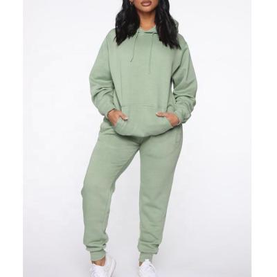 China Wholesale High Quality Breathable Tracksuit Solid Tracksuit Women Set Casual for sale