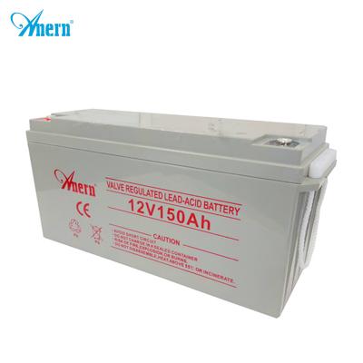 China Home Appliances Anern 12V 160Ah Solar Rechargeable Solar Battery For Solar Array for sale