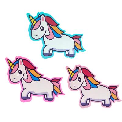 China Sticker TS-DJS of sticky sticky sticky toy children's illustration glass cup suction pink unicorn tray puzzle for sale