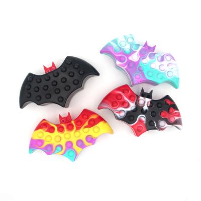 China Silicone Rodent Killer Pioneer Bat Color Puzzle Strategy Game Intelligence Development Squeeze Toy for sale