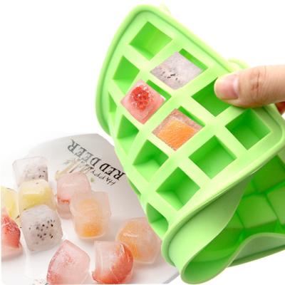 China Silicone Silicone Ice Cube Trays Molds Ice Cube Ice Cream Mold Various Specifications for sale