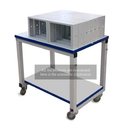 China Medical Devices Customized Multifunctional Metal Trolley Medical Trolley for sale