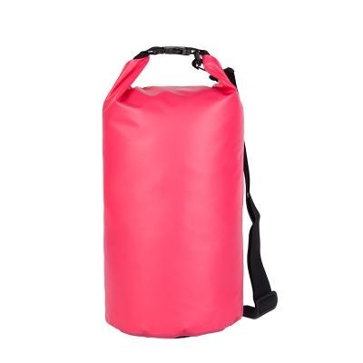 China One-Shoulder Waterproof Custom Beach Bucket Bag Outdoor Sports Dry Bag for sale