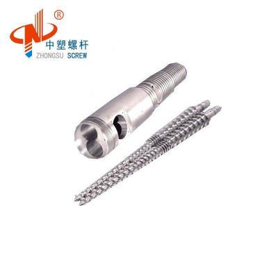 China Wear And Corrosion Resistance Tapered Twin Screw Barrel Are Used For Mechanical Hardware for sale