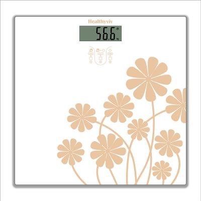 China Best Bathroom Bed Room Electronic Weighing Miniaturized Bathroom Scale For Pregnant Woman for sale